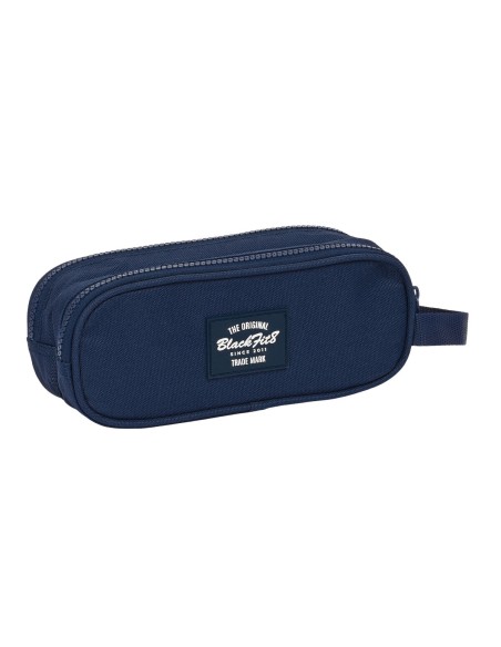 Trousse Fourre-Tout Double BlackFit8 Bleu 21 x 6 x 8 cm