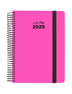 Agenda Grafoplas NEON Fuchsia A5 14,8 x 21 cm 2025