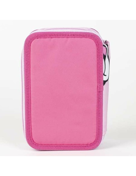Trousse d'écolier Minnie Mouse Fuchsia 12,5 x 6,5 x 19,5 cm