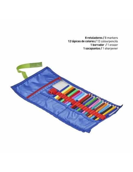 Trousse Scolaire avec Accessoires The Avengers (22 pcs)