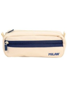Trousse d'écolier Milan 1918 Beige 21 x 8,5 x 6,1 cm Rectangulaire