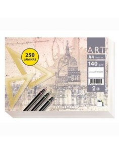 Papier à dessin Pacsa Blanc A4 250 Volets (6 Unités)