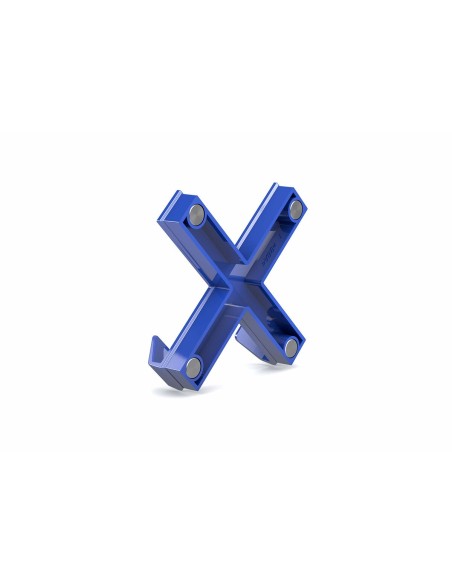 Aimant Novus MEGA Magnet CROSS XL Bleu Croix 9 x 9 cm