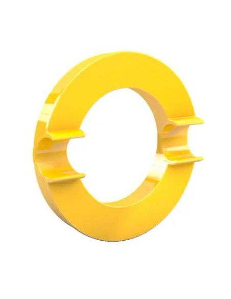 Aimant Novus MEGA Magnet  CIRCLE XL Jaune Cercle Ø 8 cm