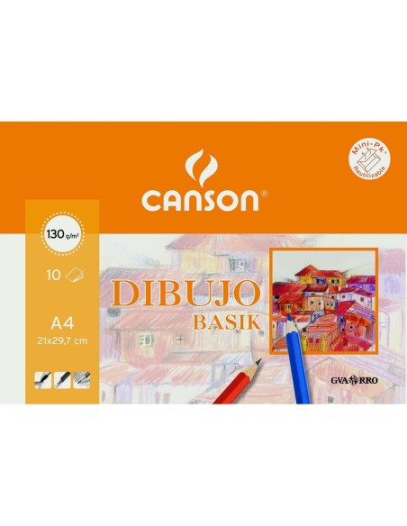 Papier à dessin Canson 10 Volets (20 Unités)