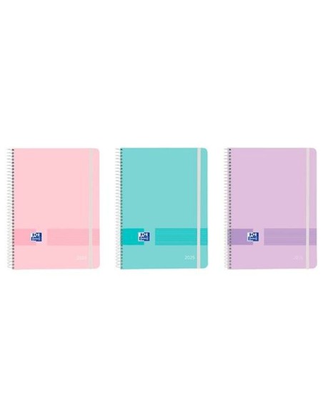 Agenda Oxford LIVE&GO A5 15 x 21 cm 2025 (5 Unités)