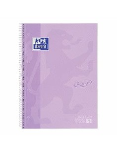 Cahier Oxford EUROPEANBOOK 1 Lavande Gâteau A4+ 80 Volets 5 Pièces (2 Unités) 2