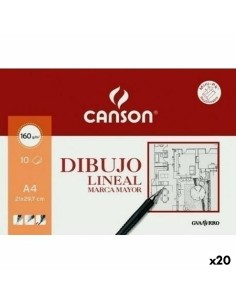 Bloc à dessin Canson 20 Volets (20 Unités)