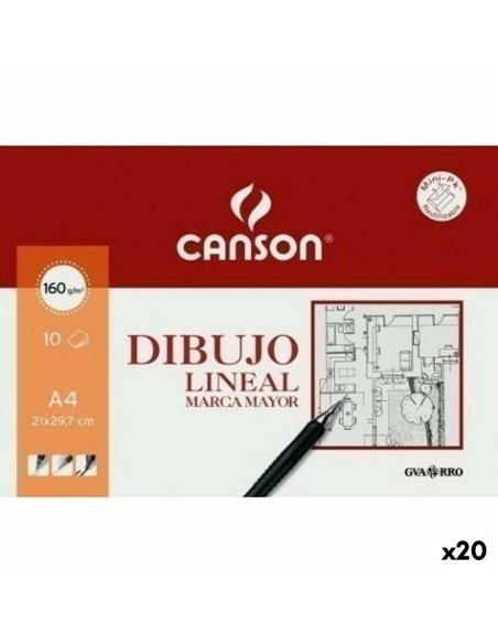 Bloc à dessin Canson 20 Volets (20 Unités)