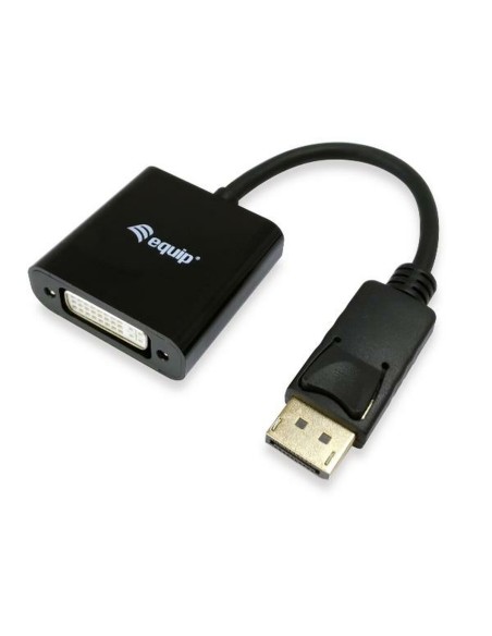 Adaptateur Display Port vers HDMI/VGA Equip 133431 Noir 20 cm