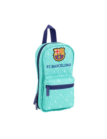 Plumier sac à dos F.C. Barcelona Turquoise 12 x 23 x 5 cm 33 Pièces