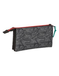 Trousse d'écolier My Hero Academia Noir 22 x 12 x 3 cm