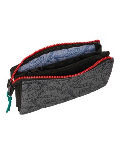 Trousse d'écolier My Hero Academia Noir 22 x 12 x 3 cm 2