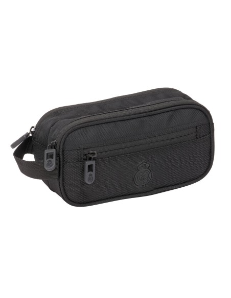 Trousse d'écolier Real Madrid C.F. Noir 21 x 8 x 10 cm