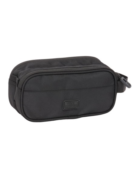 Trousse d'écolier Real Madrid C.F. Noir 21 x 8 x 10 cm