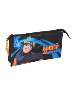Fourre-tout Naruto Noir 22 x 12 x 3 cm