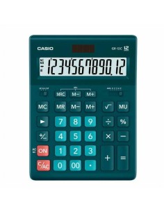 Calculatrice Casio GR-12C-DG-W-EP Bleu Résine