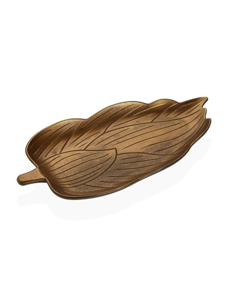 Centre de Table Versa Doré Bois MDF Volet 18,5 x 3 x 39,5 cm