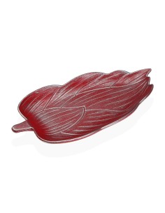 Centre de Table Versa Rouge Bois MDF Volet 18,5 x 3 x 39,5 cm