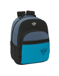 Cartable BlackFit8 California Bleu Noir 32 x 42 x 15 cm