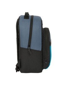 Cartable BlackFit8 California Bleu Noir 32 x 42 x 15 cm 2