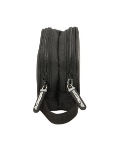 Trousse Fourre-Tout Double Kappa Dark Noir 21 x 8 x 6 cm 2