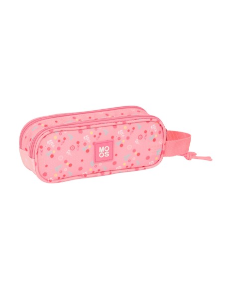 Trousse Fourre-Tout Double Moos Passion Multicouleur 21 x 8 x 6 cm