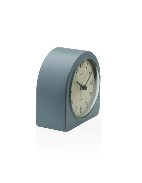 Horloge de table Versa Luxa Bleu Plastique 5,8 x 10 x 10 cm