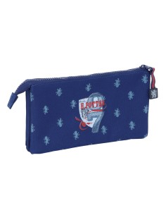 Trousse Fourre-Tout Triple Harry Potter Captain Blue marine 22 x 12 x 3 cm 2