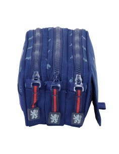 Trousse Fourre-Tout Triple Harry Potter Captain Blue marine 21,5 x 10 x 8 cm 2