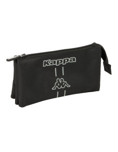 Trousse Fourre-Tout Triple Kappa Dark Noir 22 x 12 x 3 cm