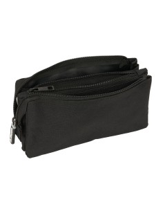 Trousse Fourre-Tout Triple Kappa Dark Noir 22 x 12 x 3 cm 2