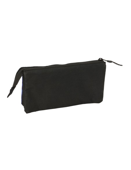 Trousse Fourre-Tout Triple El Niño Roller Bleu Noir 22 x 12 x 3 cm