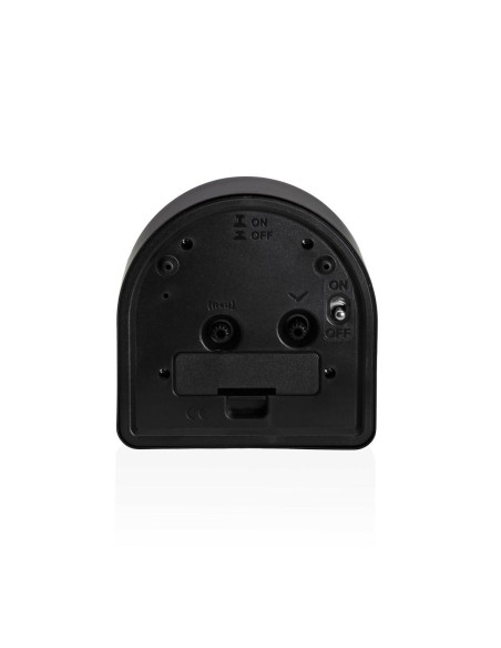 Horloge de table Versa Luxa Noir Plastique 5,8 x 10 x 10 cm