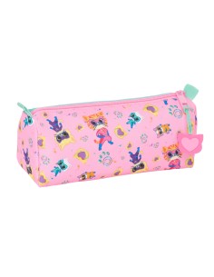 Fourre-tout SuperKitties Rose Turquoise 21 x 8 x 7 cm 2