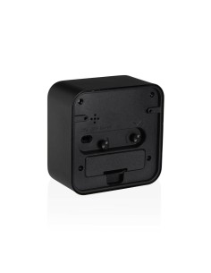 Horloge de table Versa Alvo Noir Plastique 4,5 x 8,5 x 8,5 cm 2