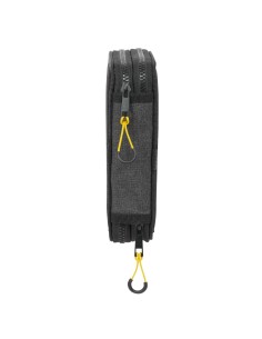 Trousse Scolaire avec Accessoires Munich Topo Noir 12.5 x 19.5 x 4 cm 29 Pièces 2