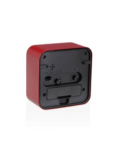 Horloge de table Versa Alvo Rouge Plastique 4,5 x 8,5 x 8,5 cm 2