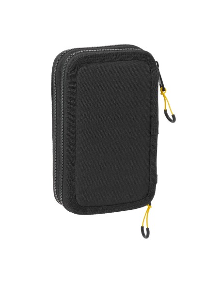 Trousse Scolaire avec Accessoires Munich Topo Noir 12.5 x 19.5 x 4 cm 29 Pièces