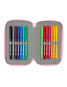 Trousse Scolaire avec Accessoires Glow Lab Swing Multicouleur 12,5 x 19,5 x 5,5 cm 37 Pièces 2