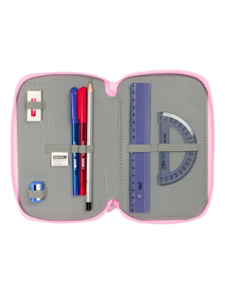 Trousse Scolaire avec Accessoires Glow Lab Swing Multicouleur 12,5 x 19,5 x 5,5 cm 37 Pièces