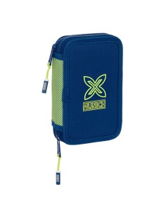 Trousse Scolaire avec Accessoires Munich North Blue marine 12.5 x 19.5 x 4 cm 29 Pièces