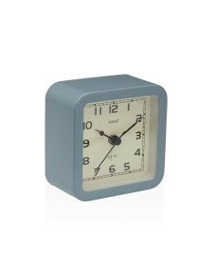 Horloge de table Versa Alvo Bleu Plastique 4,5 x 8,5 x 8,5 cm