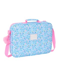 Cartable d'école Vicky Martín Berrocal Paraíso Rose Bleu clair 38 x 28 x 6 cm
