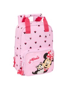 Cartable Minnie Mouse Naive Rose 20 x 28 x 8 cm