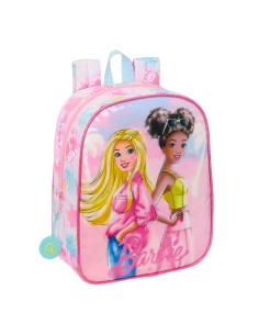 Cartable Barbie Painterly Rose Bleu ciel 22 x 27 x 10 cm