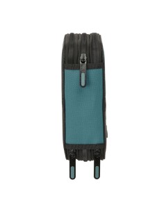 Pochette à crayons triple Safta Urban style Bleu Gris 12,5 x 19,5 x 5,5 cm 37 Pièces 2