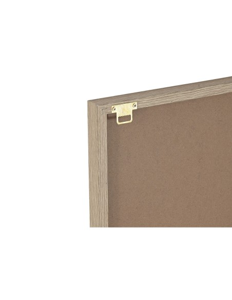 Cadre Home ESPRIT Blanc Beige Palmiers Scandinave 45 x 2,2 x 60 cm (2 Unités)