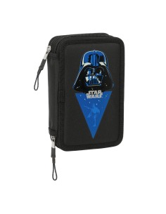 Plumier double Star Wars Rebellion Noir 12.5 x 19.5 x 4 cm Plumier double 29 Pièces