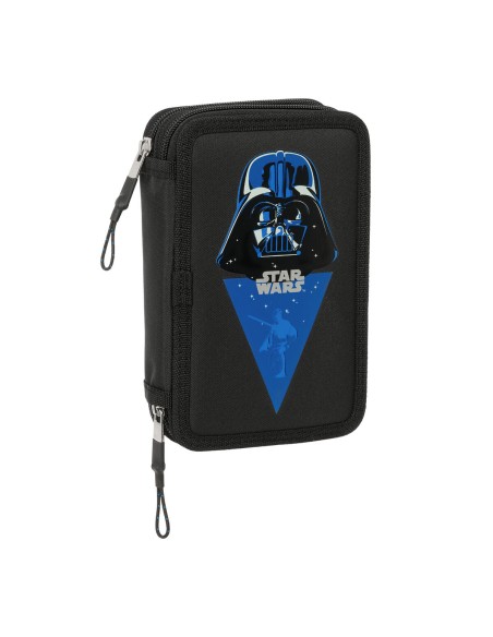 Plumier double Star Wars Rebellion Noir 12.5 x 19.5 x 4 cm Plumier double 29 Pièces